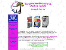 Tablet Screenshot of margaritaonthego.com